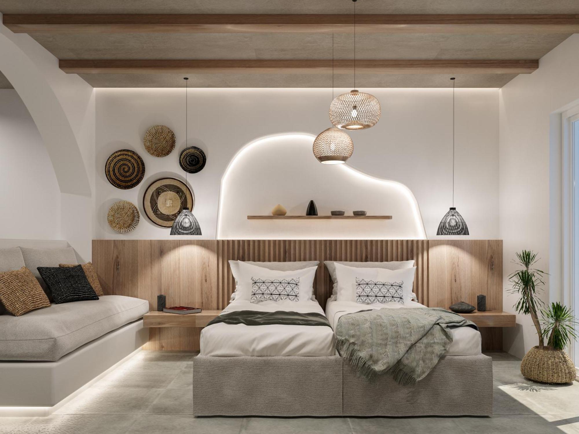 Mykonos Residence Villas & Suites Merchia Beach Exterior photo