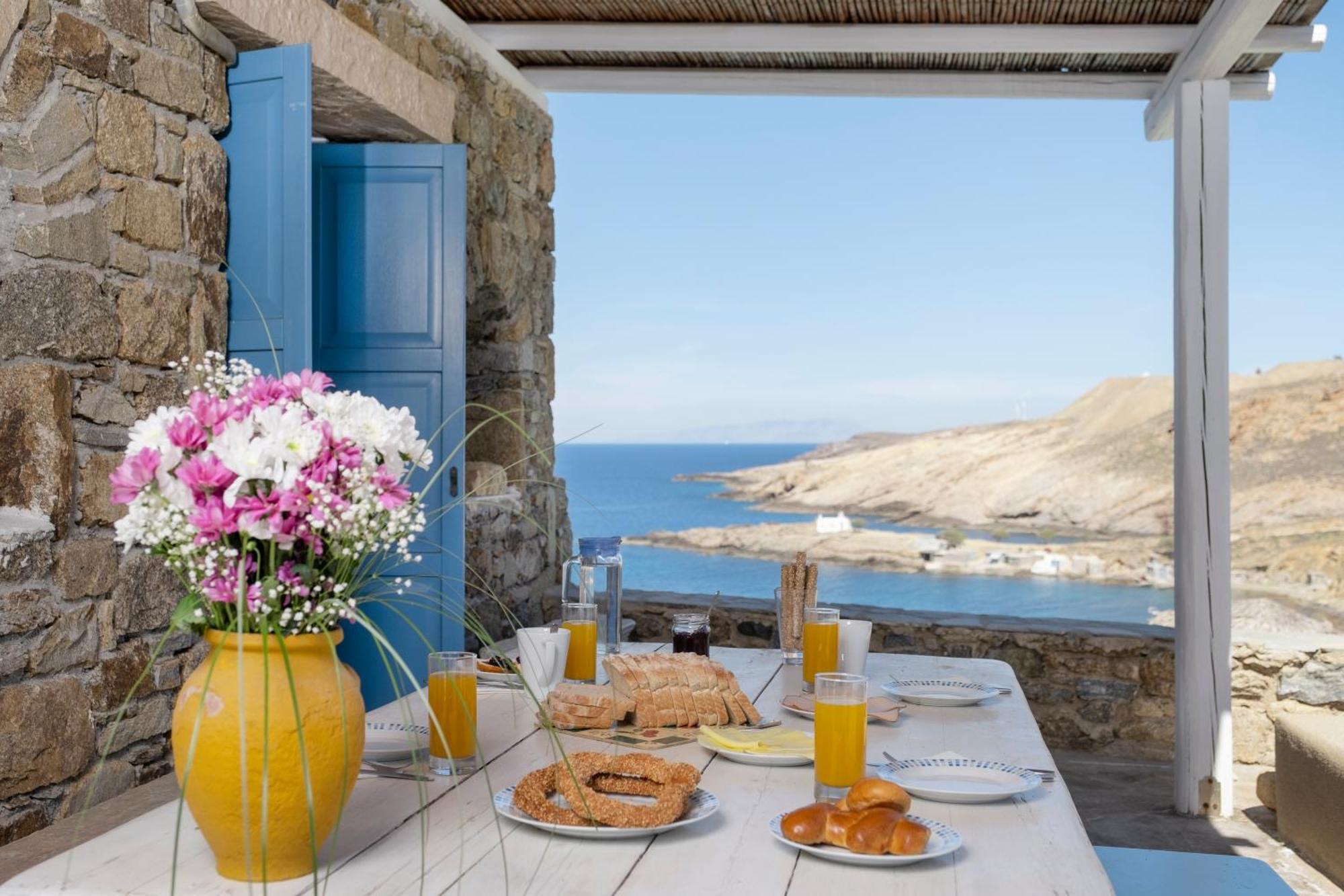 Mykonos Residence Villas & Suites Merchia Beach Exterior photo