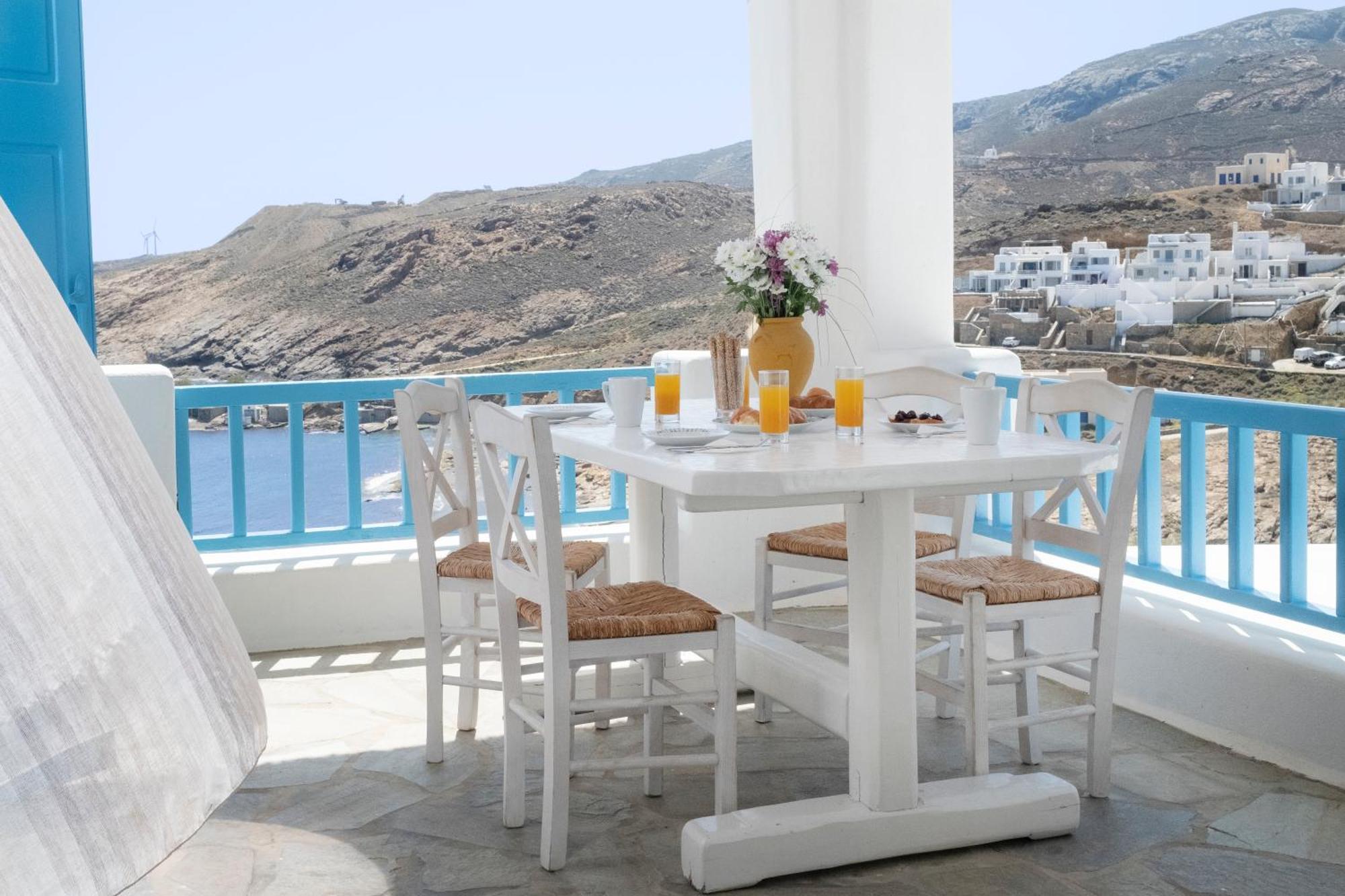 Mykonos Residence Villas & Suites Merchia Beach Exterior photo