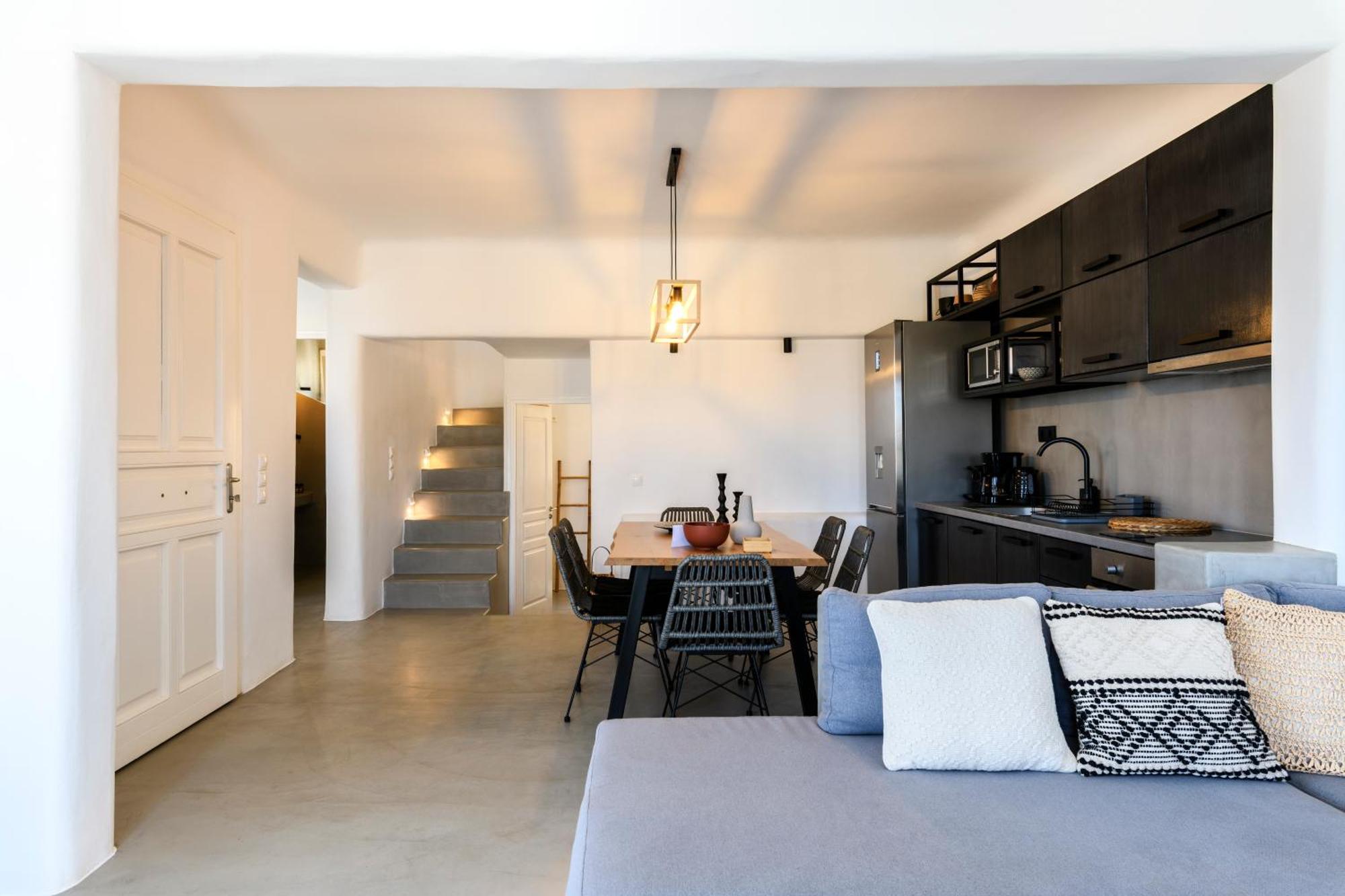 Mykonos Residence Villas & Suites Merchia Beach Exterior photo